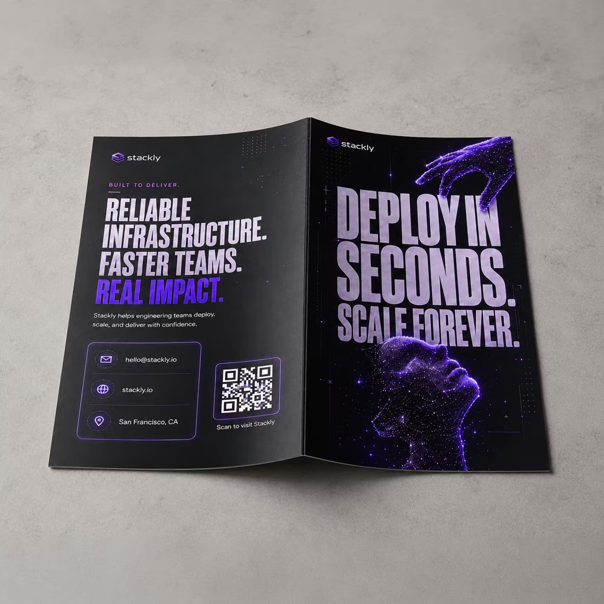 Brochure design version 1